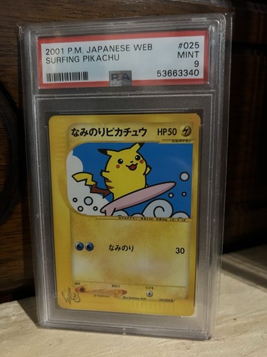 Pokémon tcg surfing pikachu - pokémon,