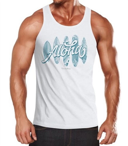 Herren tank top - herren, surf