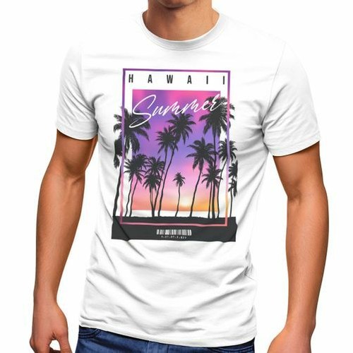 Herren shirt hawaii - herren, t-shirt
