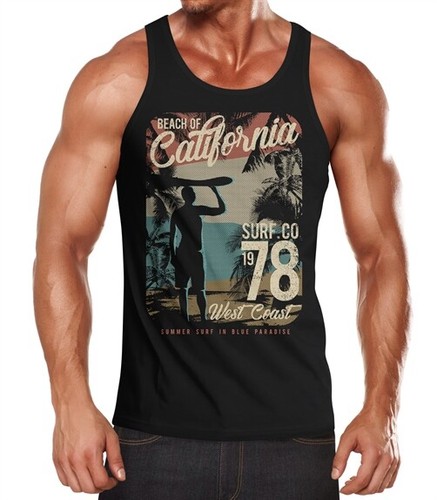 Herren tank top california - tank-top,