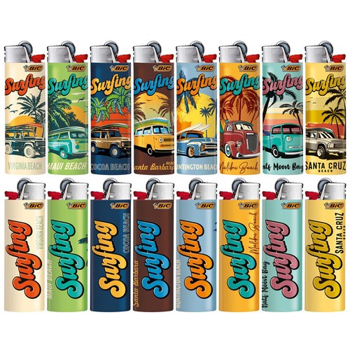Bic maxi feuerzeug surfing - maxi,