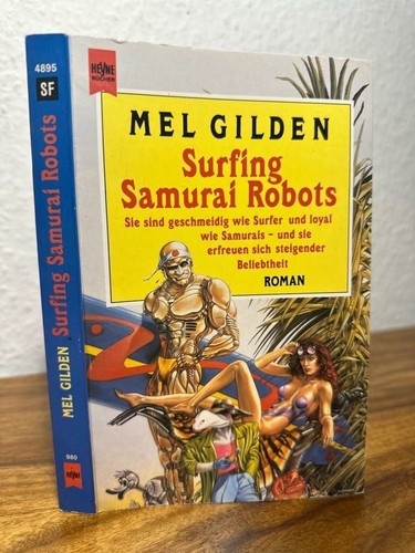 Surfing samurai robots - robots,