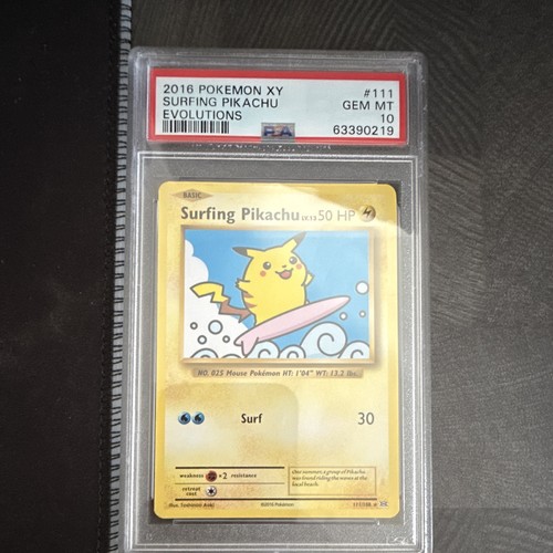 Pokémon tcg surfing pikachu - tcg,