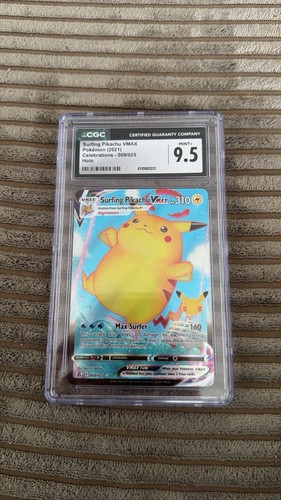 Surfing pikachu vmax 009 - surfing, 009/025