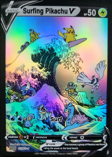Fanmade surfing pikachu - surfing,