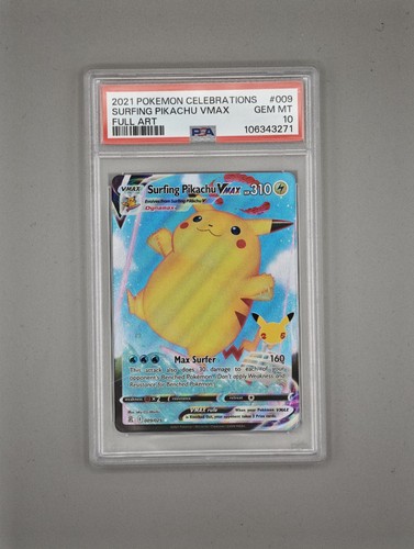 Surfing pikachu vmax 009 - surfing,
