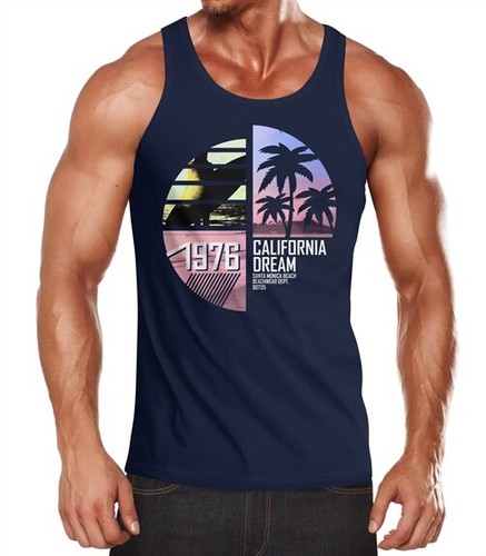 Herren tanktop california - tanktop,