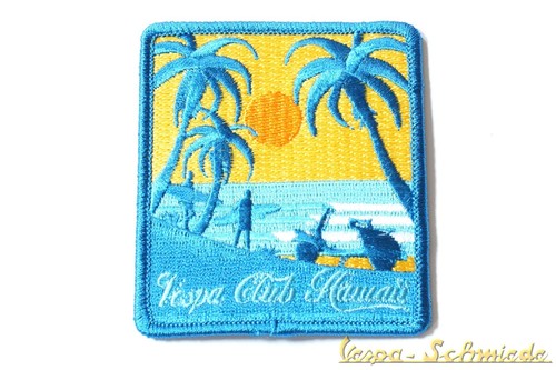 Aufnäher vespa club hawaii - "vespa, hawaii"